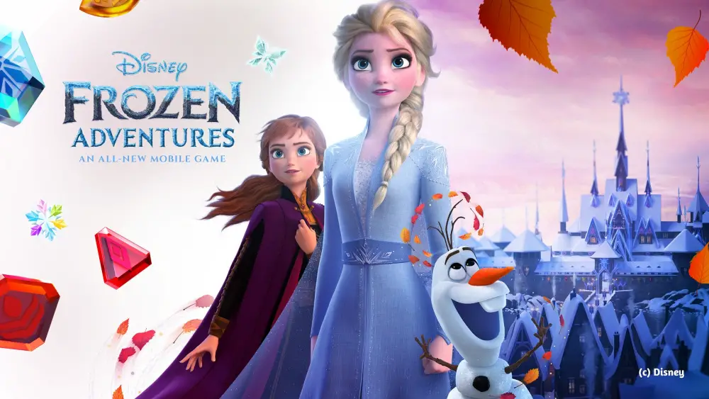 frozen adventures mobile game