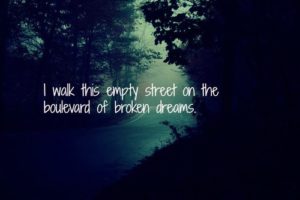 Boulevard of Broken Dreams Lyrics - Green Day