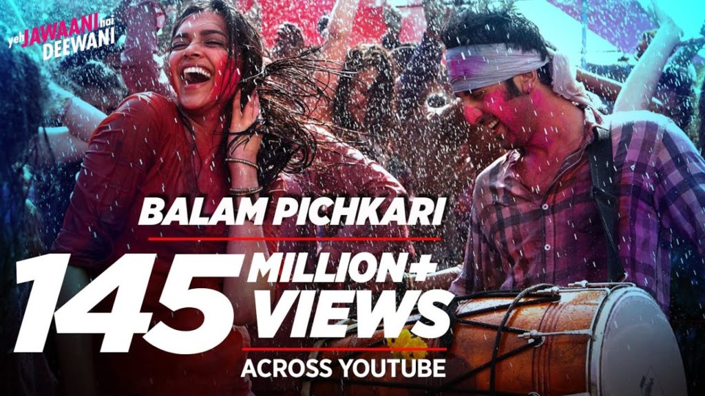 Balam Pichkari Jo Tune Mujhe Maari Lyrics - Yeh Jawaani Hai Deewani