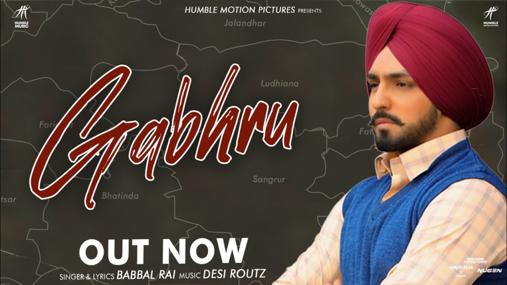 Gabhru Lyrics - BABBAL RAI