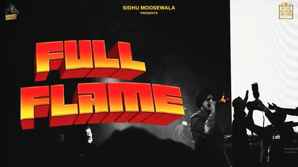 FULL FLAME Lyrics - Shooter ft Sidhu Moose Wala