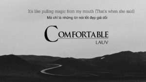Comfortable Lyrics - Lauv