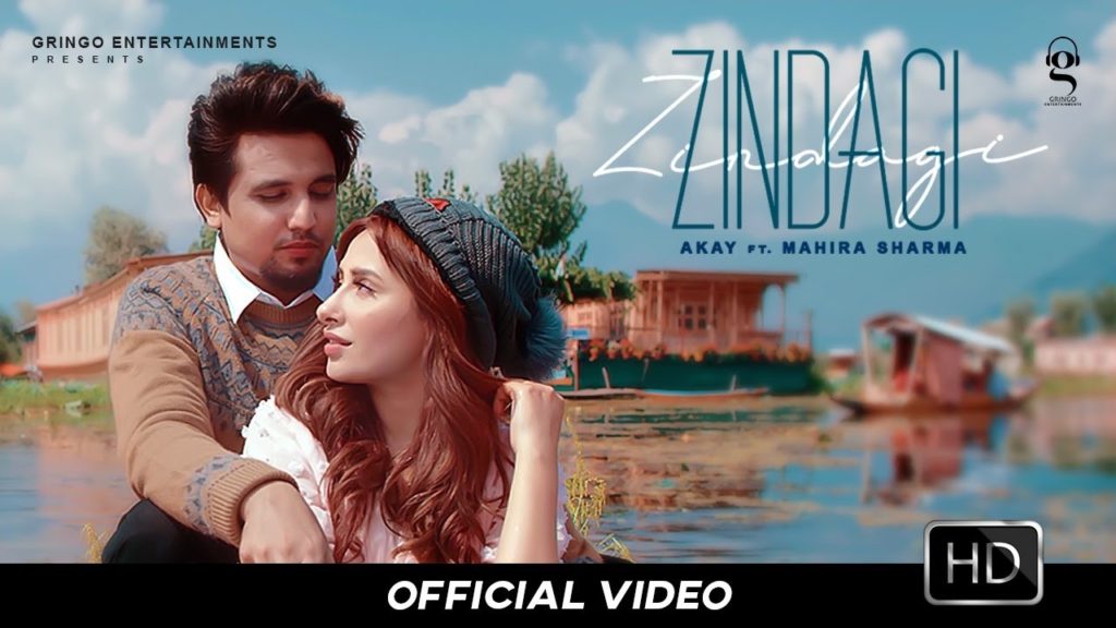Tu Meri Zindagi Sohneya Lyrics - Akay ft Mahira Sharma
