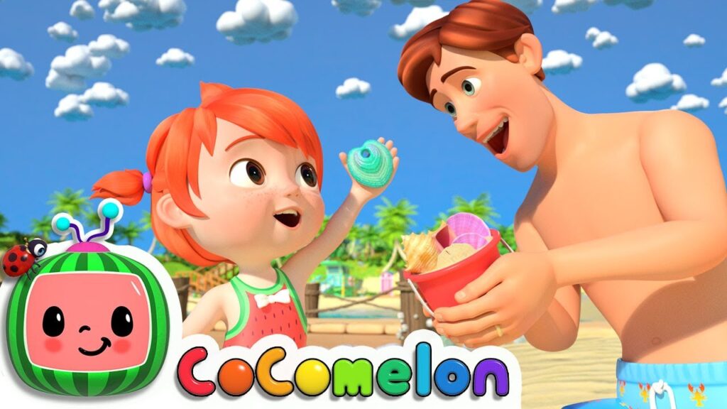 Daddy Daughter Beach Day Lyrics - CoComelon