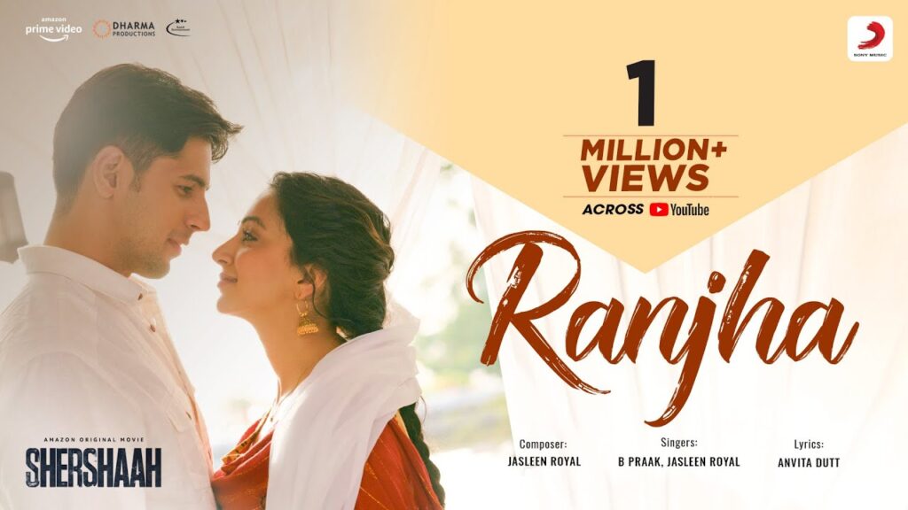 RANJHA LYRICS - Shershaah