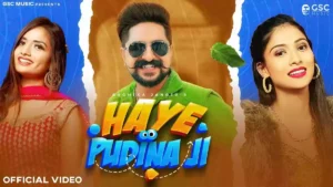 Haye Pudina Ji Lyrics - Ruchika Jangid