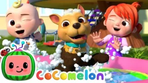 Bingo's Bath Lyrics - CoComelon