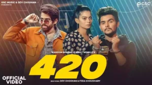 420 LYRICS - MASOOM SHARMA & ASHU TWINKLE 