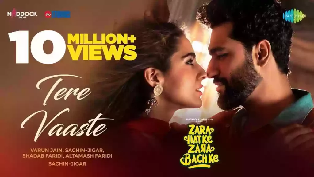 Tere Vaaste Lyrics - Zara Hatke Zara Bachke