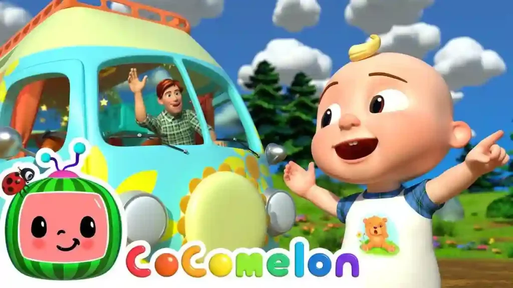 Wheels on the Camper Van Lyrics - CoComelon