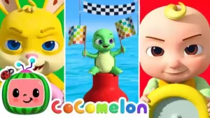 Balloon Boat Race (Animal Edition) Lyrics - CoComelon