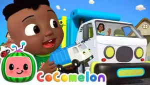 Wheels on the Bus (Recycling Truck Version) Lyrics - CoComelon 