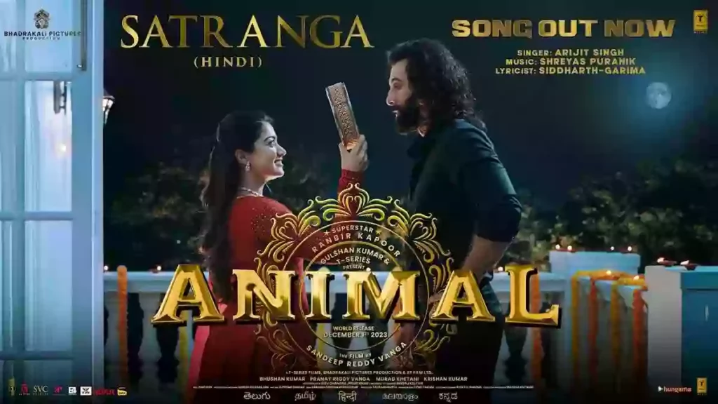 Satranga Lyrics - Arijit Singh | Animal