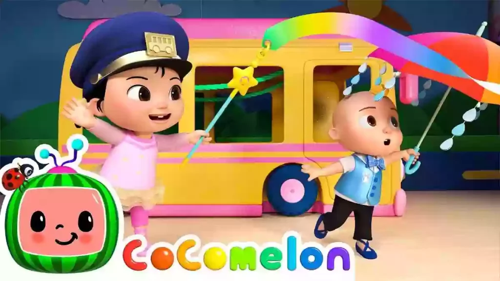 Wheels on the Bus (Cece's Pretend Play Version) Lyrics - CoComelon