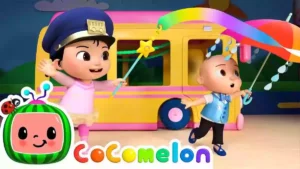 Wheels on the Bus (Cece's Pretend Play Version) Lyrics - CoComelon 
