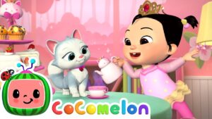 This is the Way to Tea Party Lyrics - CoComelon 