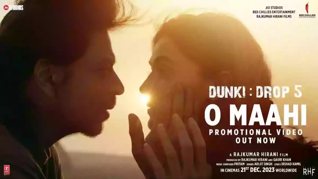 O Maahi Lyrics , Arijit Singh | Dunki