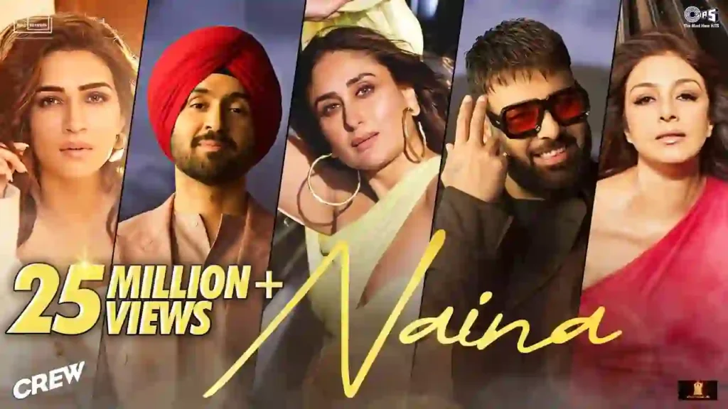 Naina Lyrics , Diljit Dosanjh & Badshah