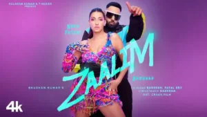 Zaalim Lyrics - Badshah & Payal Dev 